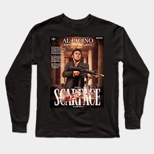 SCAR-FACE ARTWORK Long Sleeve T-Shirt